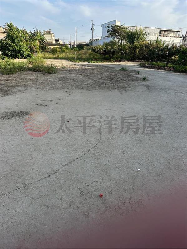 漚汪水岸旁雙面路美建地,台南市將軍區國中段